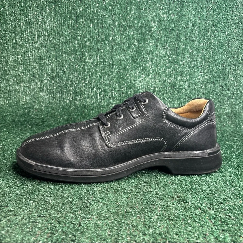 ECCO Fusion Light Shoes‎ Black Leather Oxfords Size US 10-10.5/ EU 44